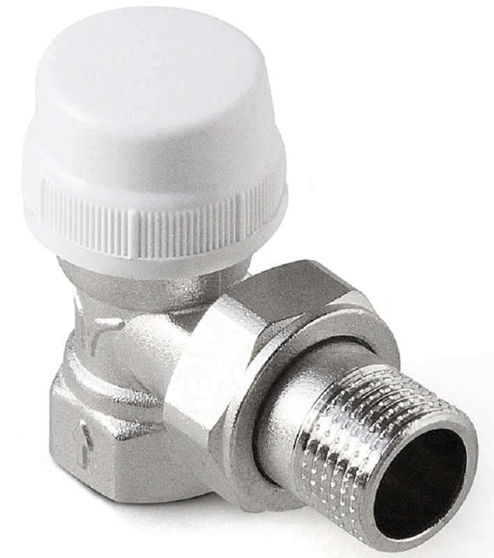 Термостатический клапан угловой 1/2" PRO AQUA