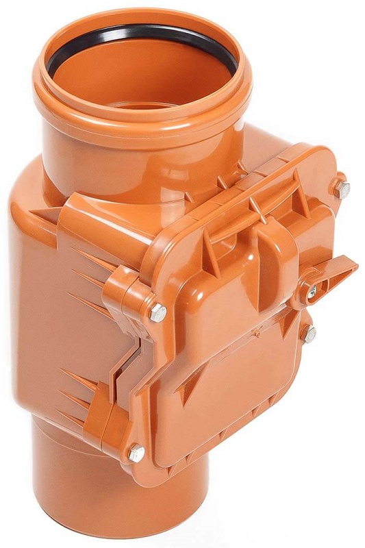 Клапан обратный для наружной канализации DN 110 мм ХЕМКОР