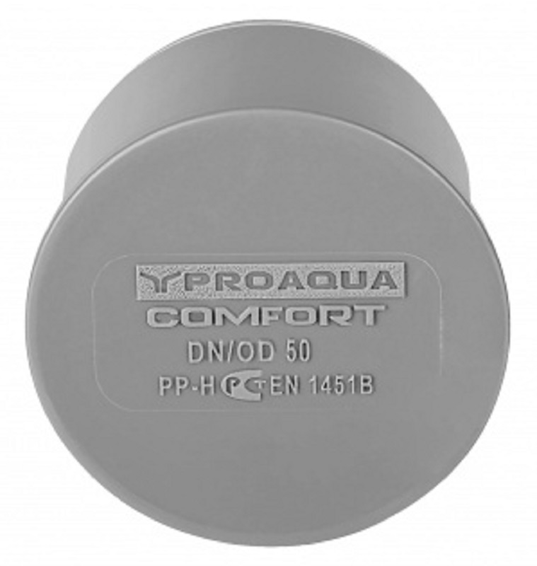 Заглушка 50 мм PRO AQUA Comfort