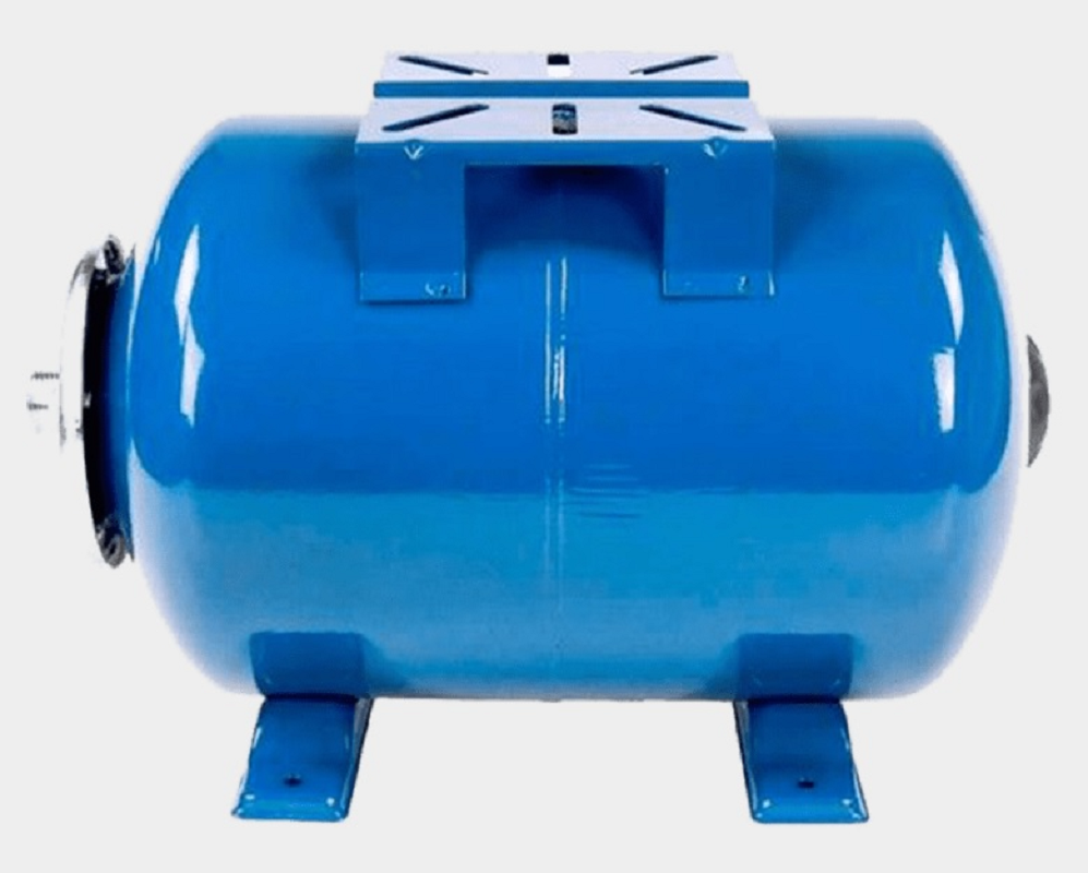 Гидроаккумулятор горизонтальный, боковое подключение 1", 24 л AQUALINK