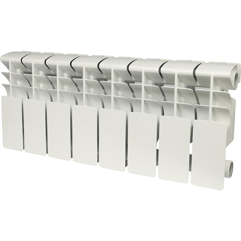 Радиатор алюминиевый ROMMER Plus 200/100, 8 секций