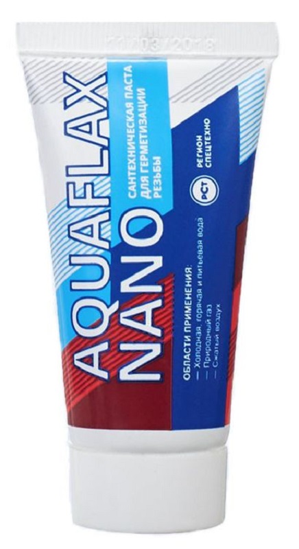 Паста сантехническая уплотнительная для льна 30 г NANO Aquaflax