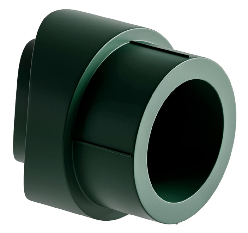 Вварное седло противопожарное полипропиленовое DN 75x40 мм SLT BLOCKFIRE GREEN