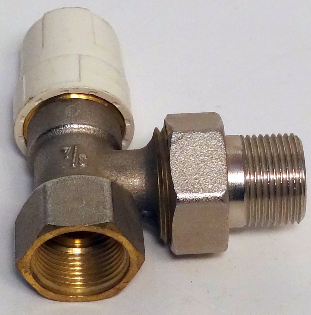 Перепускной клапан угловой 3/4" ВР-НР RBM R.124 
