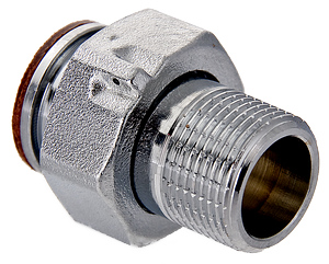 Полусгон с накидной гайкой VALTEC 1/2", латунь
