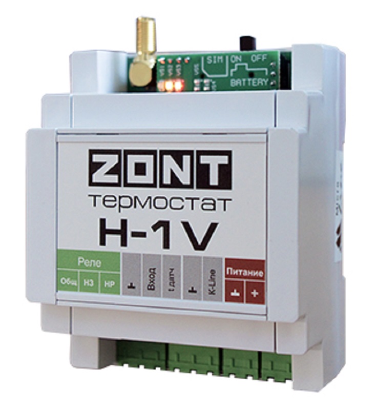 Термостат GSM Zont H-1V, для газовых и электрических котлов