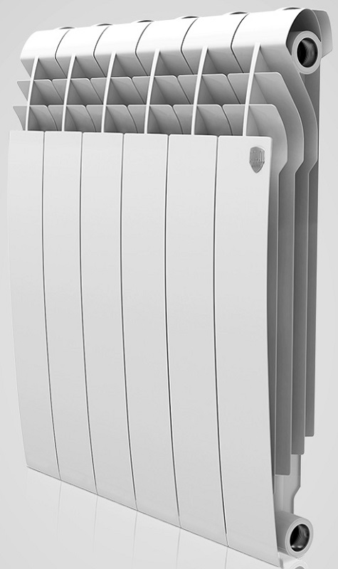 Радиатор биметаллический ROYAL THERMO BiLiner 500/ Bianco Traffico, 8 секций