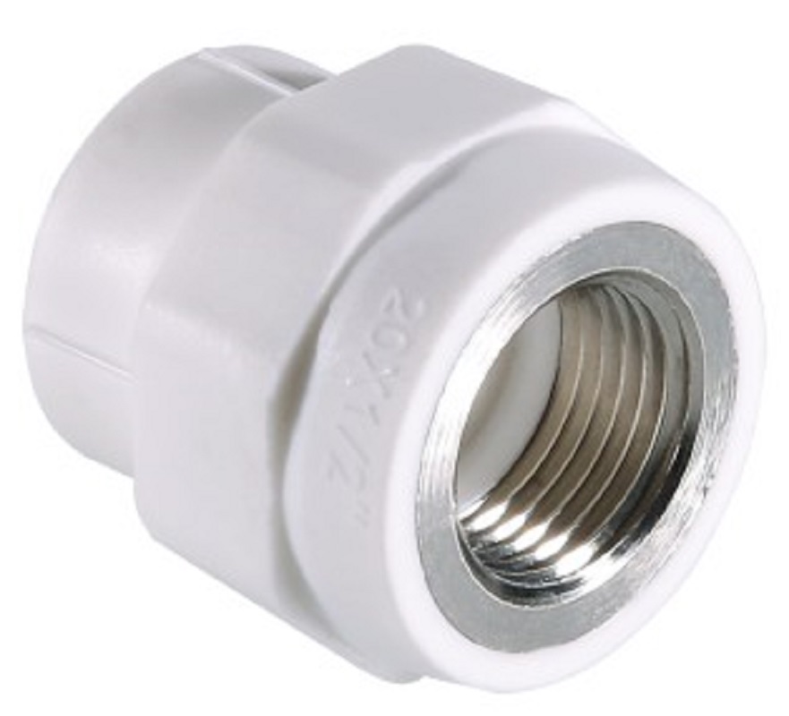Муфта комбинированная полипропиленовая ВР 32x1/2" VALTEC