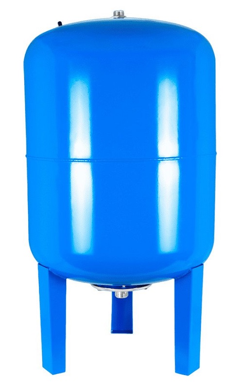 Гидроаккумулятор вертикальный, нижнее подключение 1", 24 л AQUALINK