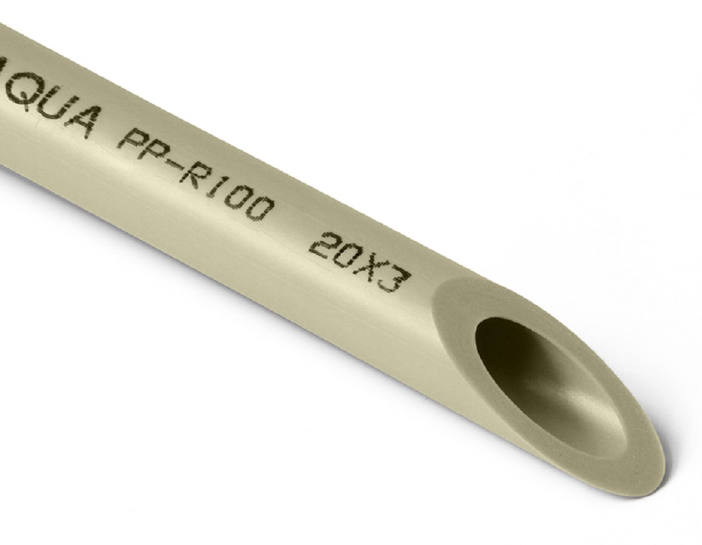 Труба полипропиленовая SDR 6 (PN20) 125 мм PRO AQUA серая
