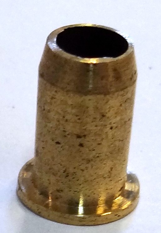 196 Вставка лат. для мягкой трубы 10 мм