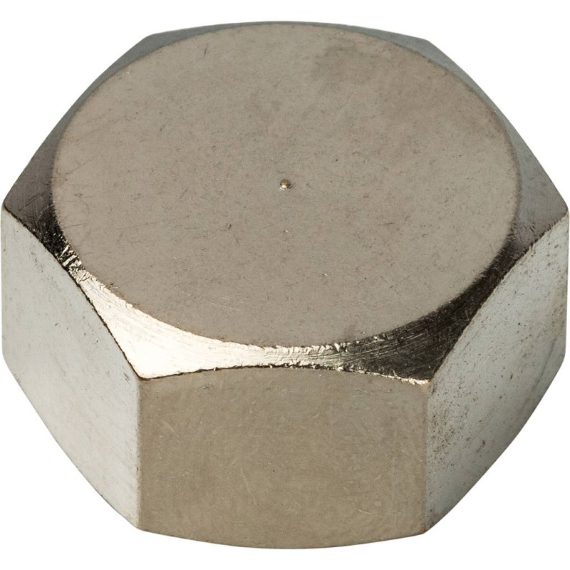 Заглушка никелированная 3/8" ВР STOUT