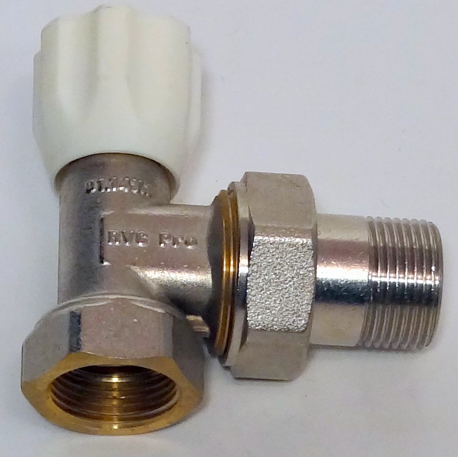  Клапан RVC ручной угловой 3/4"