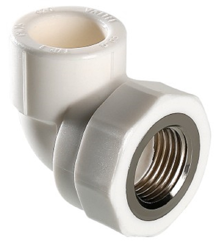 Уголок комбинированный полипропиленовый ВР 25x1/2" VALTEC