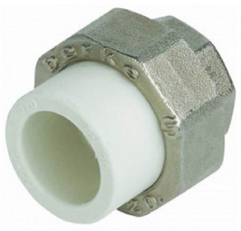 Муфта комбинированная разъемная (американка) полипропиленовая ВР 20x3/4" Berke