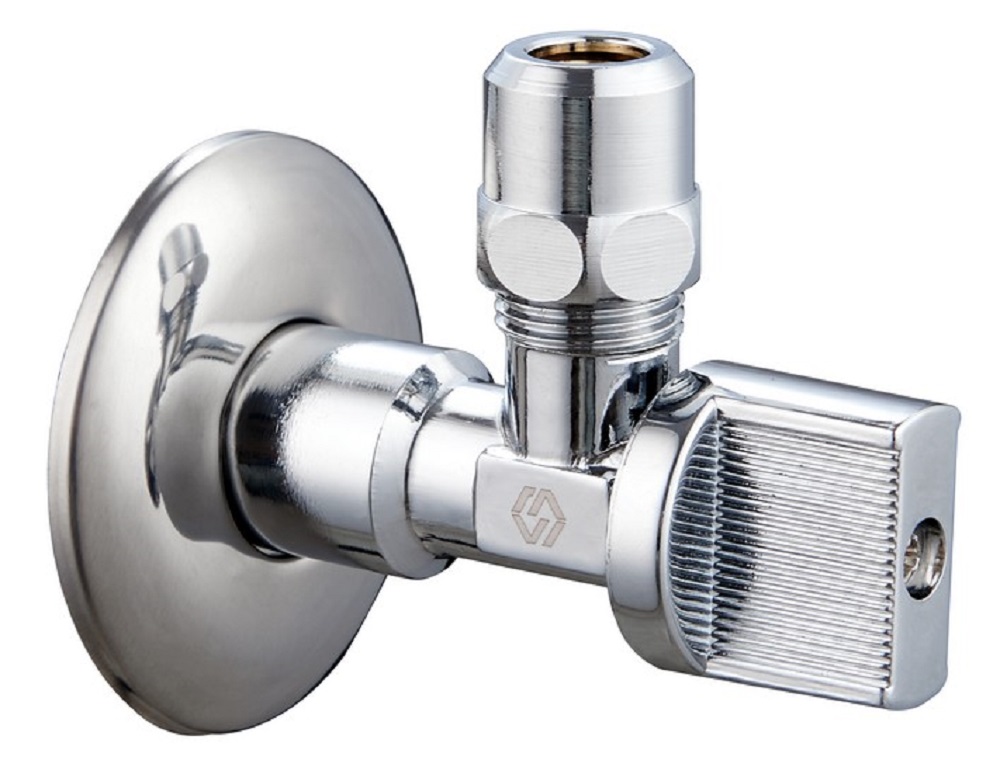 Бытовой шаровой кран угловой НР 1/2"xM10 MVI 