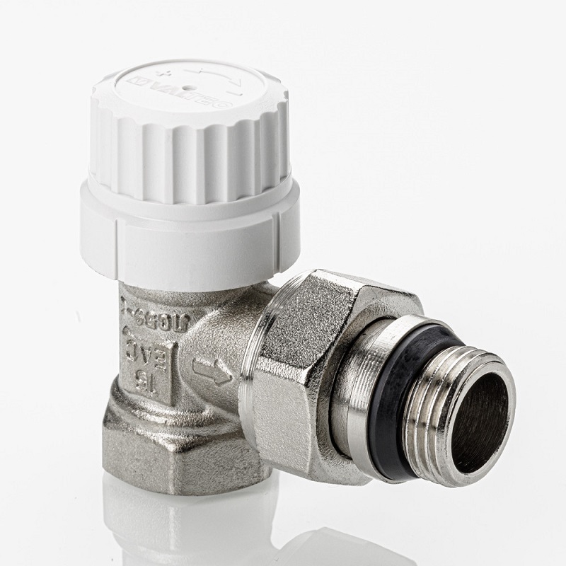 Клапан радиаторный угловой с преднастройкой 1/2" VALTEC