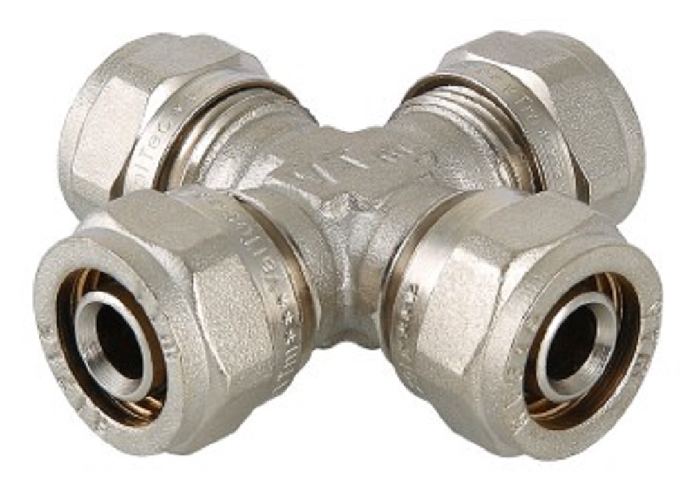 Крестовина обжимная 16 VALTEC