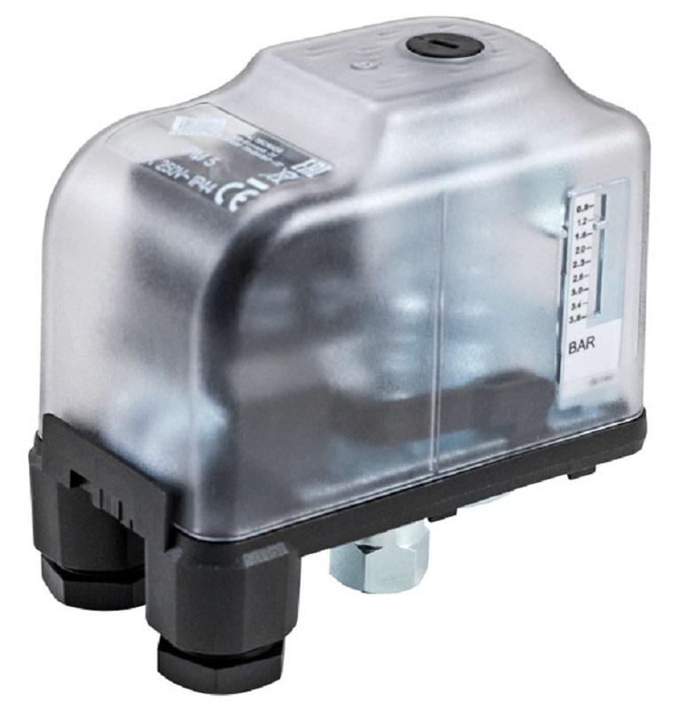 Реле давления 1/4" UNIPUMP PM/5G Italtecnica с градуированной шкалой