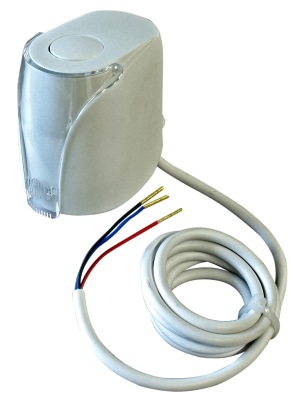 Сервопривод электротермический аналоговый, нормально закрытый, 24 V/ 0–10 V VALTEC