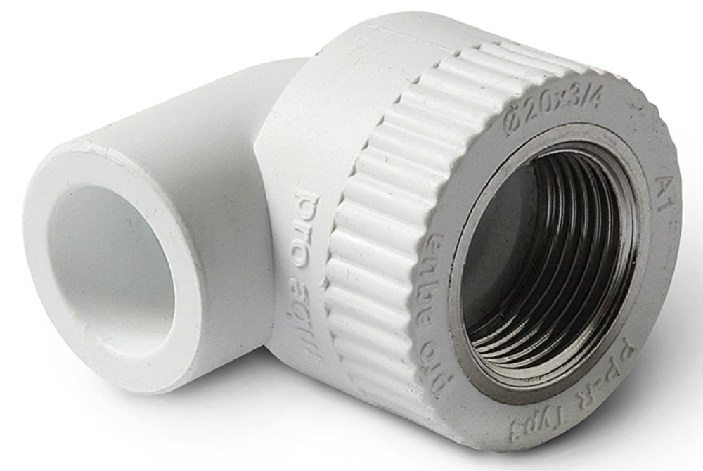 Уголок комбинированный полипропиленовый ВР 25x1/2" PRO AQUA