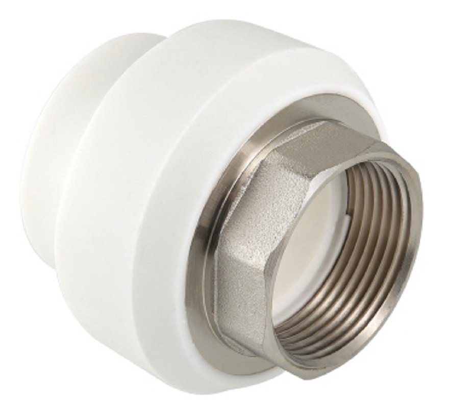 Муфта комбинированная под ключ полипропиленовая ВР 75x2 1/2" VALTEC