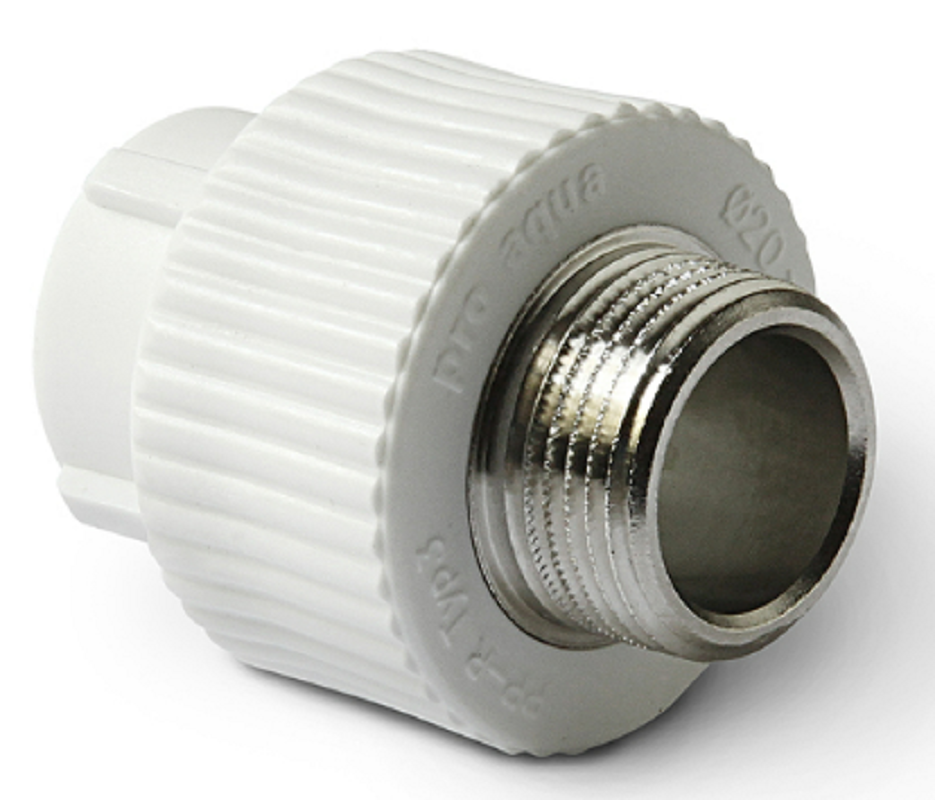 Муфта комбинированная полипропиленовая НР 32x1/2" PRO AQUA