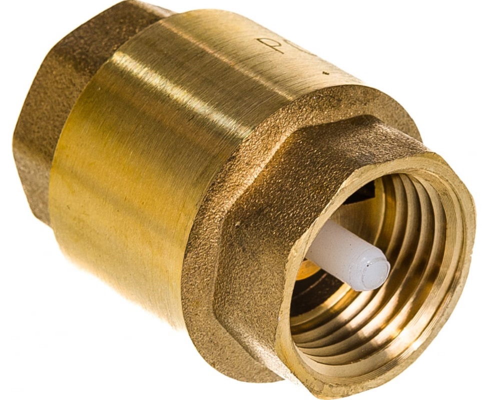 Клапан обратный 1/2" CTM, пластмассовый золотник