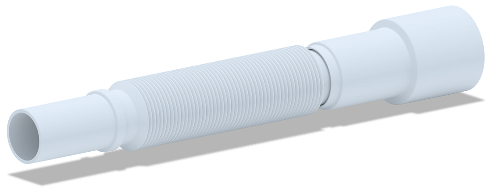 Гибкая труба АНИ 32 x 40/50 мм (351-761 мм)