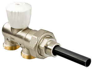 Узел инжекторный для подключения радиатора 1/2" x 100% x 3/4, "евроконус" VALTEC