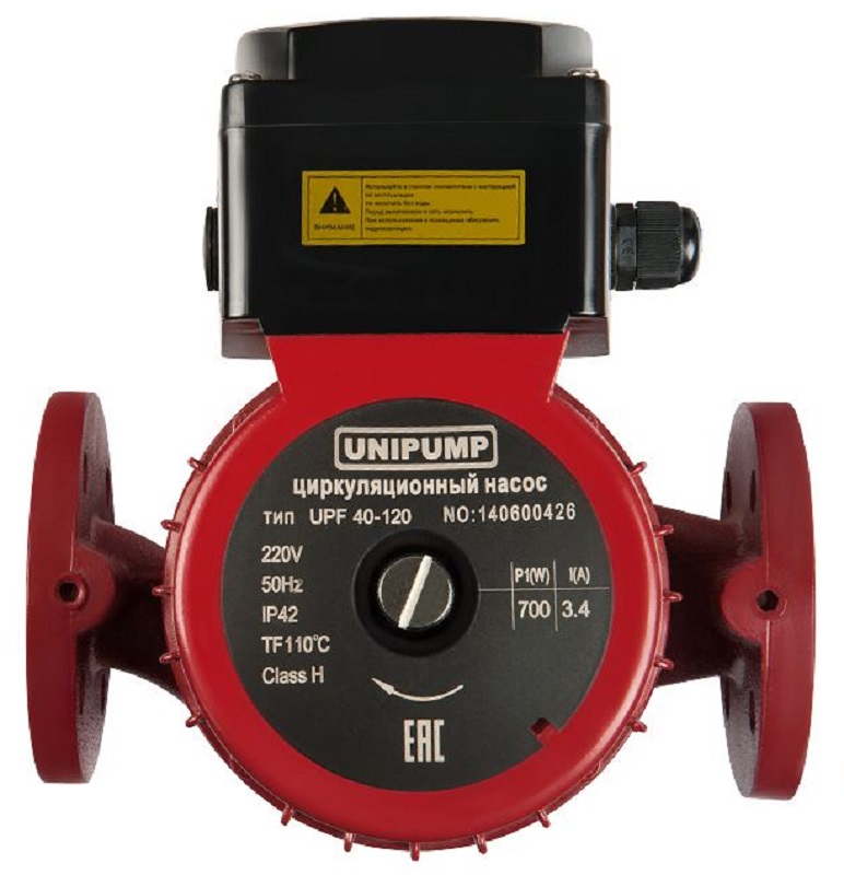 Циркуляционный насос для отопления UNIPUMP UPF 32-120 220 мм