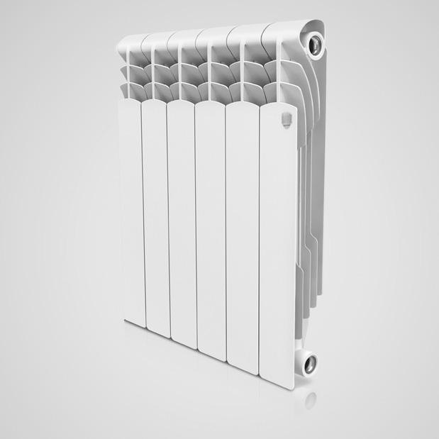 Радиатор биметалличиский ROYAL THERMO Revolution Bimetall 500/80, 10 секций