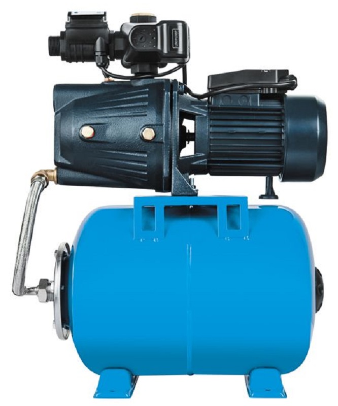 Универсальная насосная станция 600 Вт UNIPUMP АКВАРОБОТ JET 80 L, гидроаккумулятор 24 л