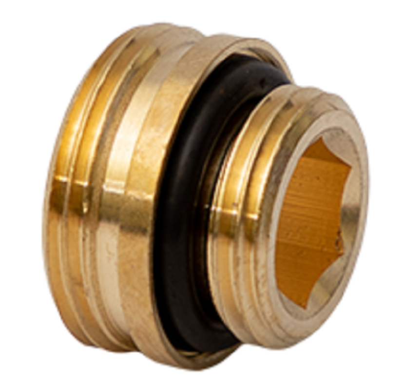 Переходник с герметичной прокладкой MVI 1/2"*3/4", для узлов с шаровым затвором