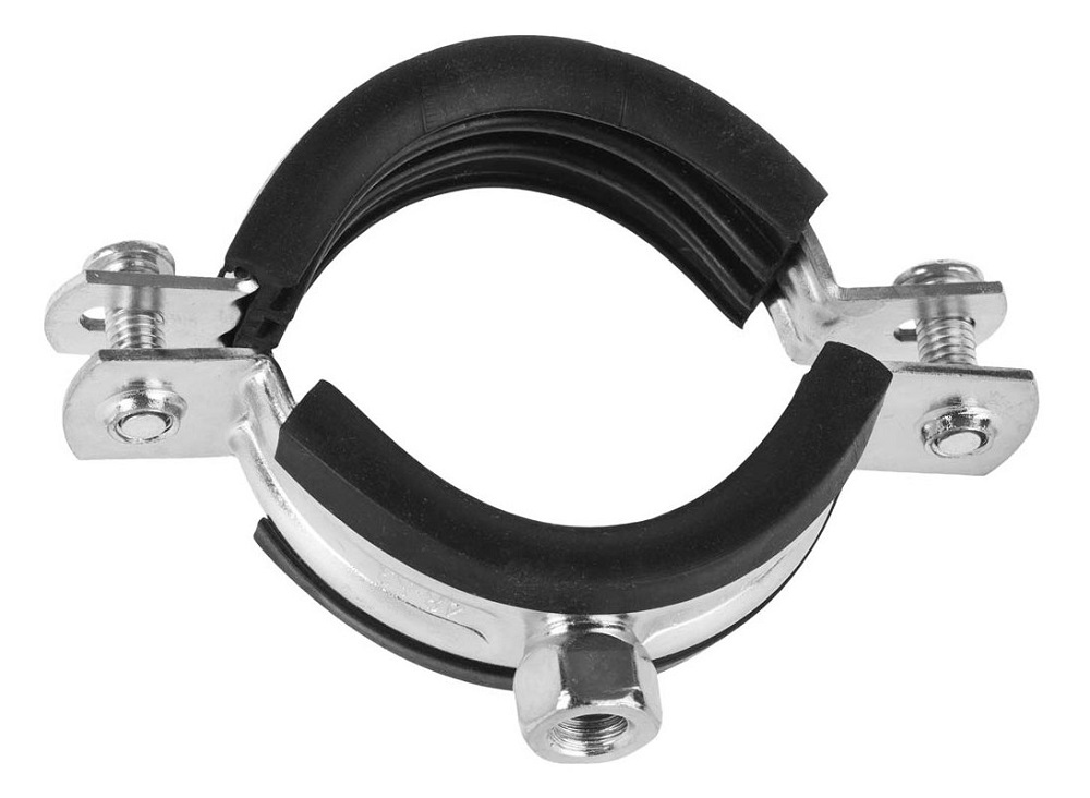 Хомут металлический с гайкой 5" (132-141) М10