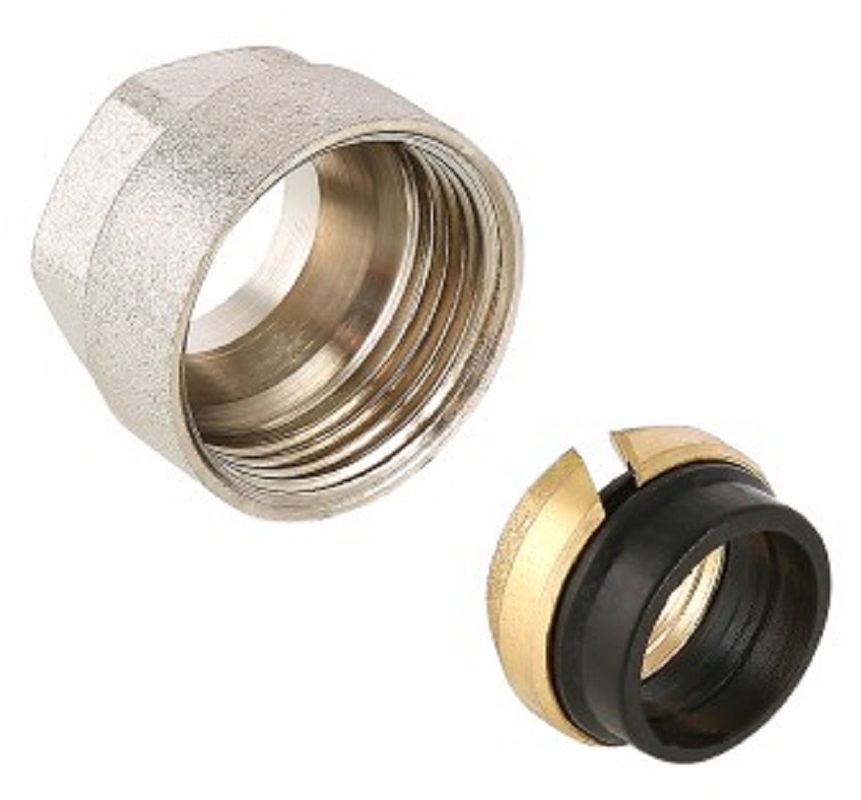 Фитинг коллекторный для медной трубы 15 (1,0) мм x 3/4" VALTEC