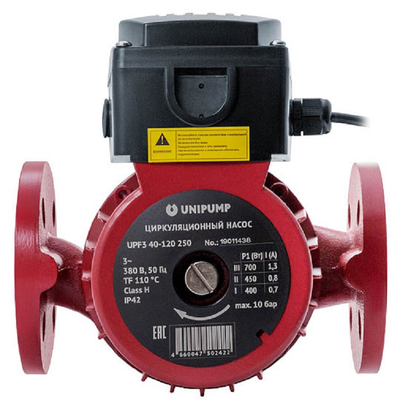 Циркуляционный насос для отопления UNIPUMP UPF3 65-80 280 мм