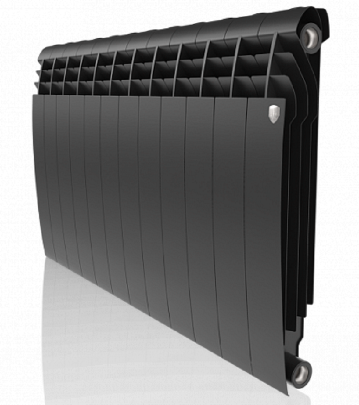 Радиатор биметаллический ROYAL THERMO BiLiner 500/Noir Sable, 12 секций