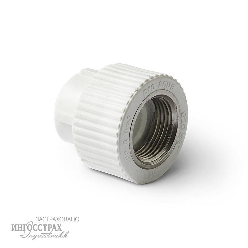 Муфта комбинированная полипропиленовая ВР 20x3/4"