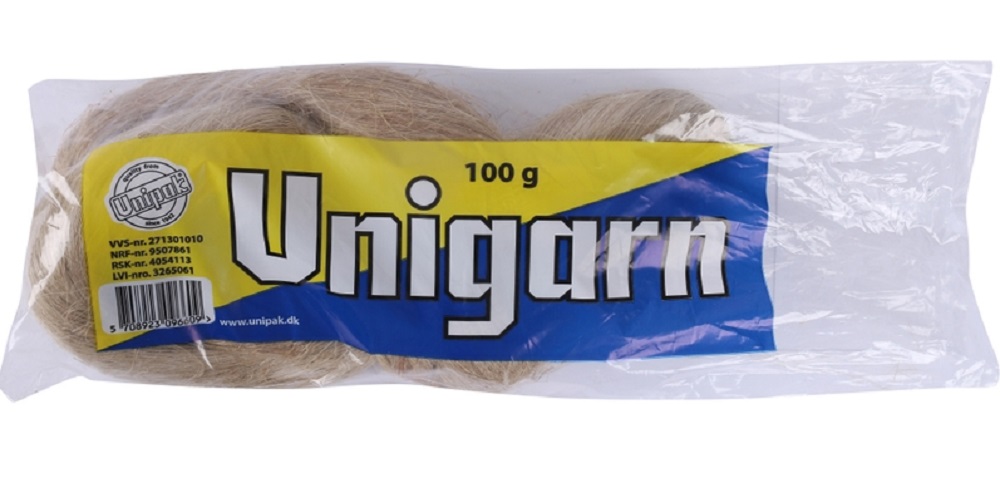 Лен сантехнический 100 г UNIPAK UNIGARN в п/э упаковке
