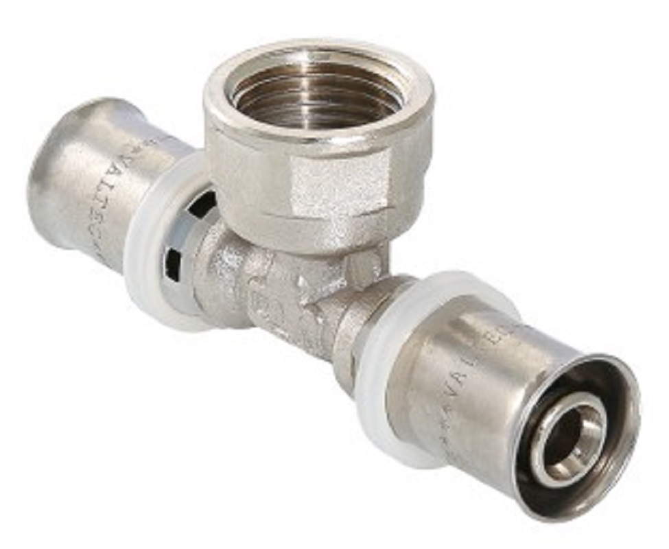 Тройник пресс ВР 32x1 1/4" VALTEC