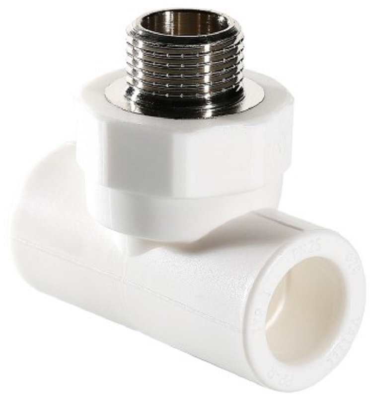 Тройник комбинированный полипропиленовый НР 32x3/4" VALTEC