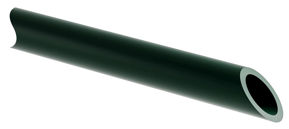 Противопожарная труба полипропиленовая SLT BLOCKFIRE GREEN SDR 7,4 PN 16 DN 160 x 21,9 мм   