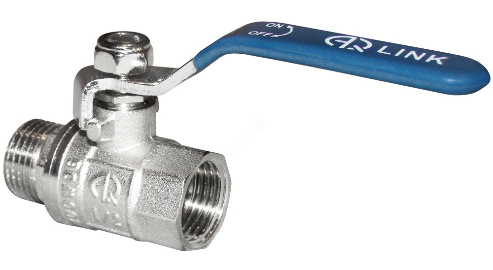 Кран шаровой ВР-НР 3/4" AQUALINK