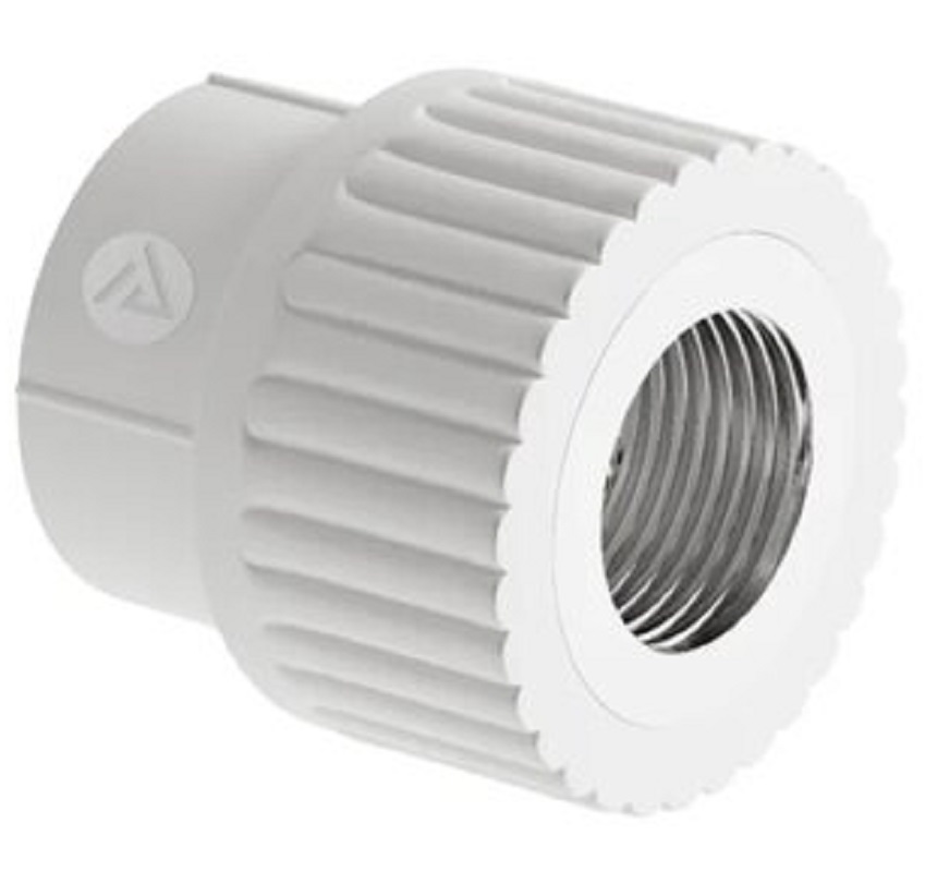 Муфта комбинированная полипропиленовая ВР 20x3/4" SLT Aqua