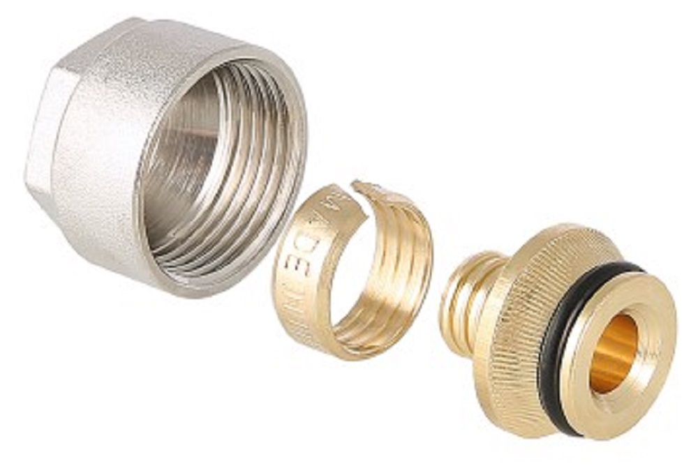 Фитинг коллекторный для пластиковой трубы 20 (2,8) мм х 3/4" евроконус VALTEC