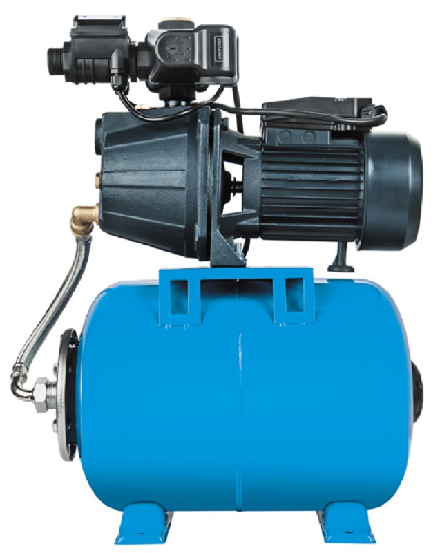 Универсальная насосная станция 450 Вт UNIPUMP АКВАРОБОТ JET 60 S, гидроаккумулятор 24 л