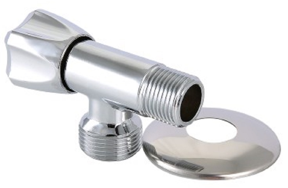 Вентиль угловой для подключения бытовой техники 1/2"x1/2" VALTEC