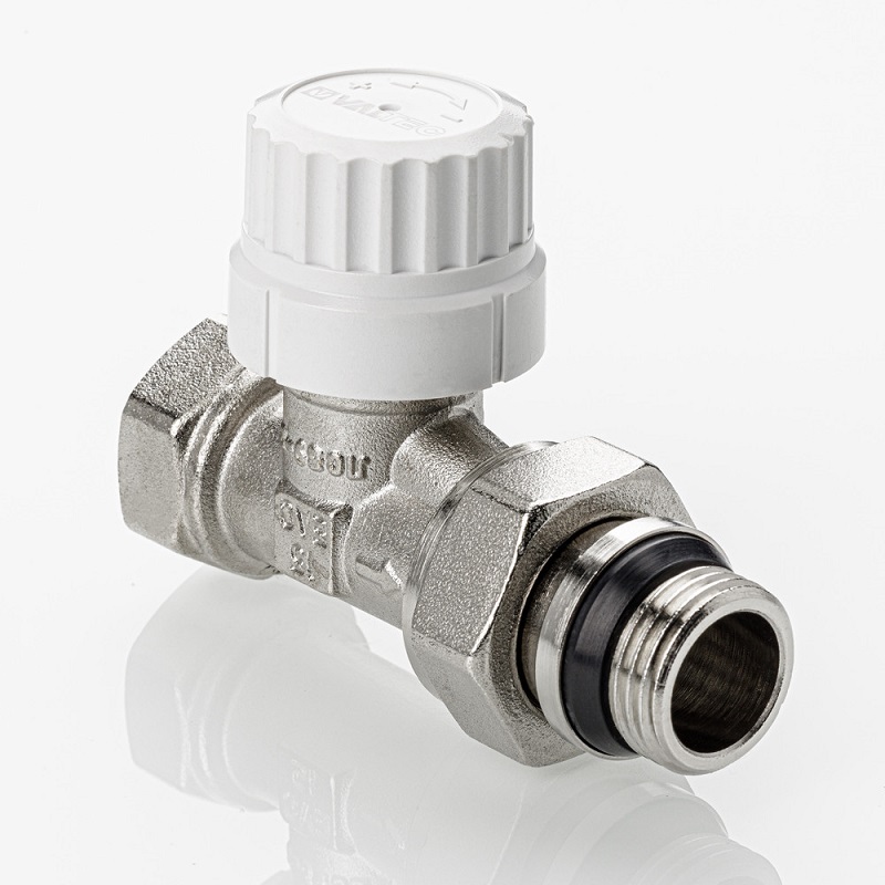Клапан радиаторный прямой с преднастройкой 1/2" VALTEC