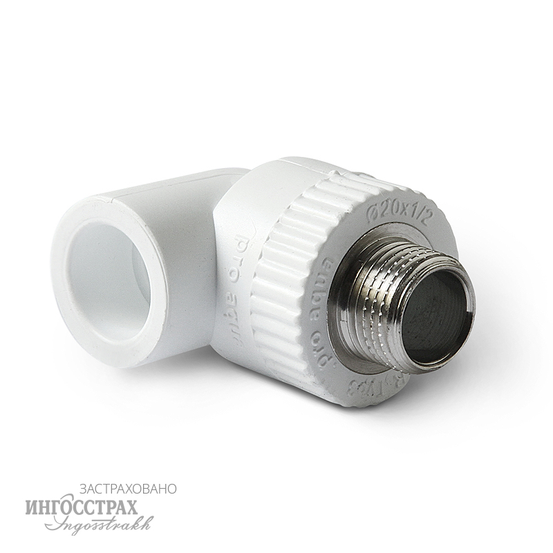Уголок комбинированный полипропиленовый НР 32x1/2"